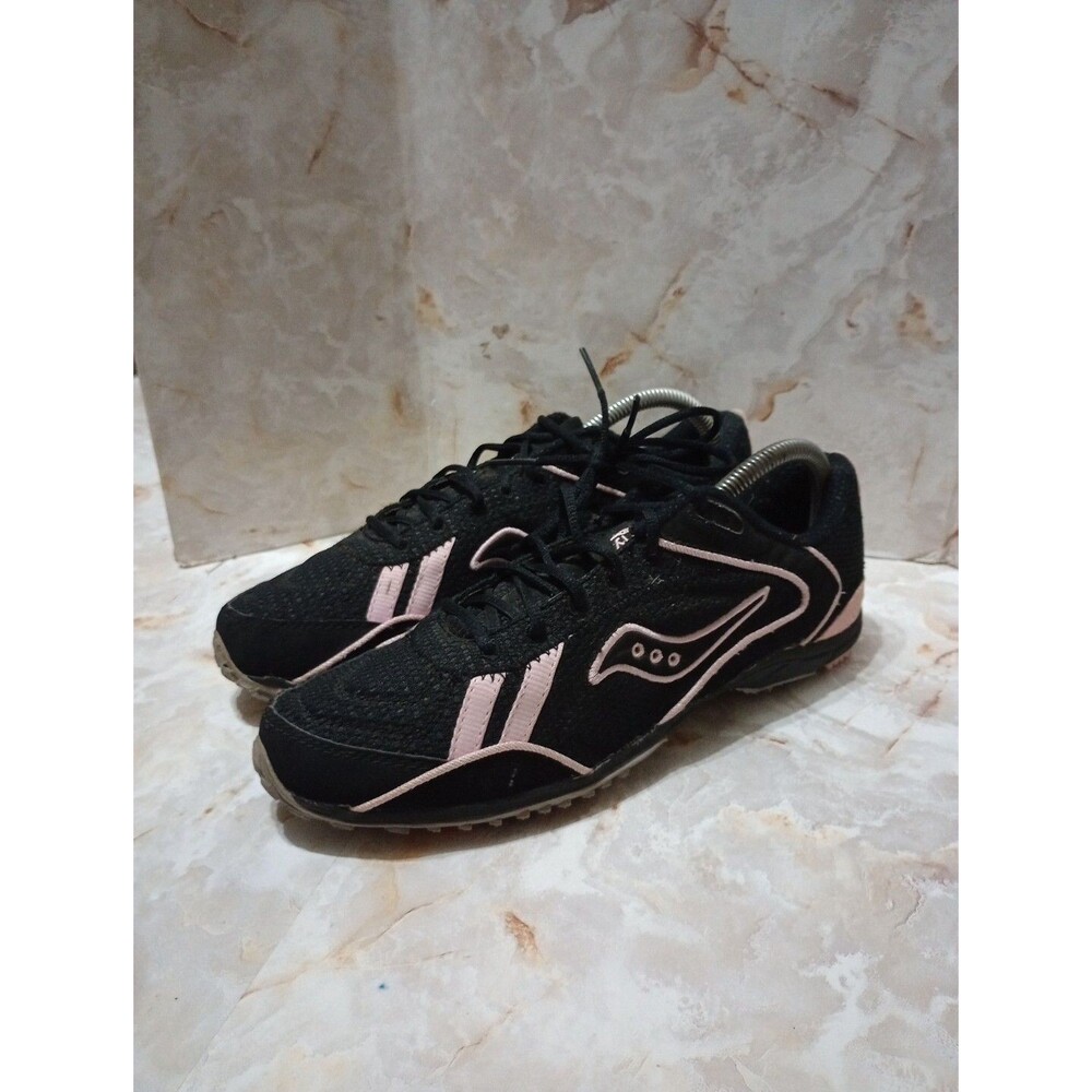 Saucony River Running Shoes Women's Size 9.5 Pink Black Track